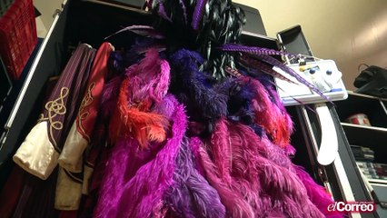 Así se preparan los artistas de 'Kooza' . el espectáculo que el Circo del Sol trae a Sevilla