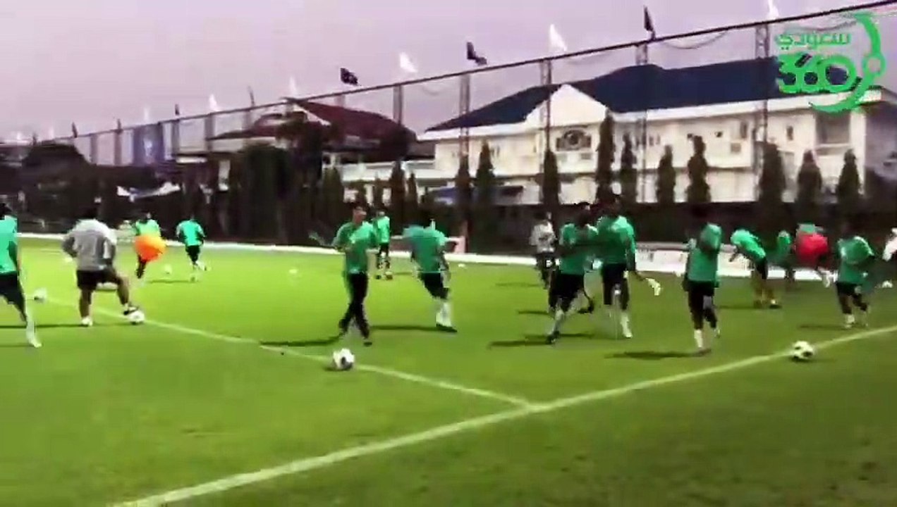 خاص لسعودي ٣٦٠ جانب من تدريبات المنتخب السعودي...