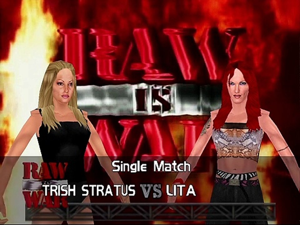 Warzone- WWF Attitude Mod Matches Trish Stratus vs Lita