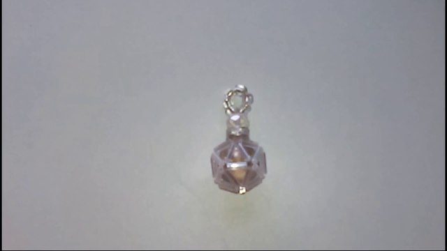 HOW TO CRIMP MARBLE WITH BEADS IN ICOSAHEDRON-COMO ENGARZAR CANICA CON CANUTILLOS EN ICOSAEDRO