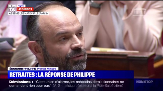Édouard Philippe: Nous souhaitons que le système universel de retraite soit un régime équilibré