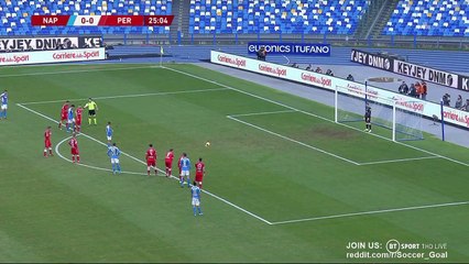Lorenzo Insigne penalty Goal HD - Napoli 1 - 0 Perugia - 14.01.2020 (Full Replay)