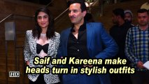 Saif and Kareena make heads turn in stylish outfits