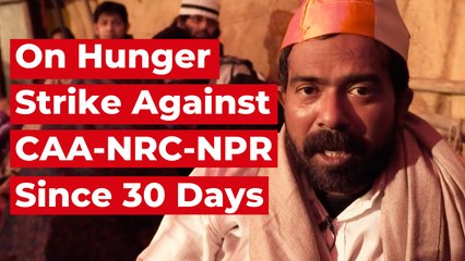 Meet the Two Protestors on Hunger Strike Against CAA | The Wire