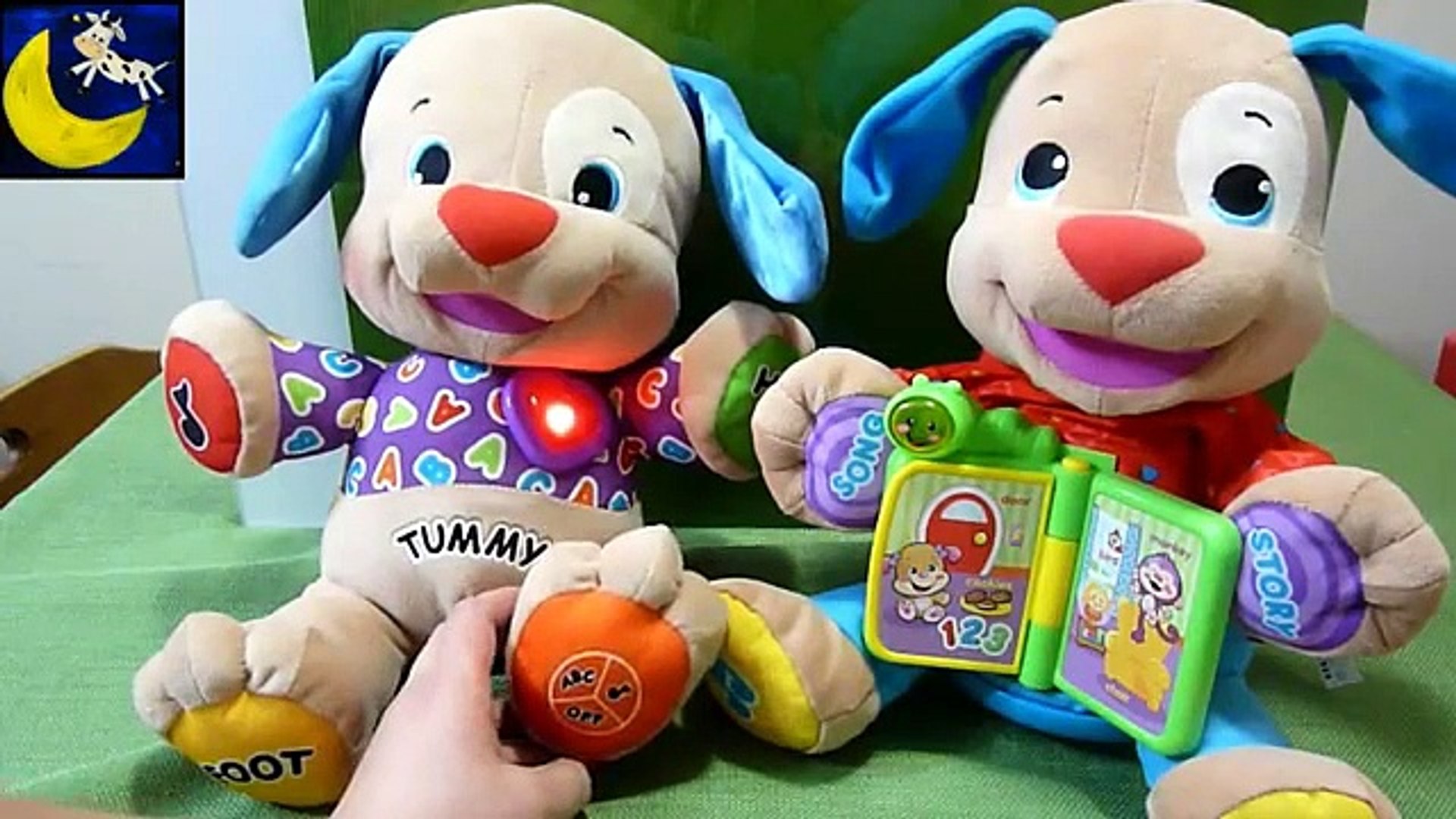 Laugh and Learn Puppy Comparison: Love to Play vs Singing Storytime Puppy  Toy - video Dailymotion