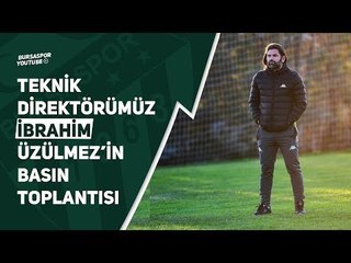 Download Video: Teknik Direktörümüz İbrahim Üzülmez F. Karagümrük Maçı Öncesi Basın Toplantısı Düzenliyor