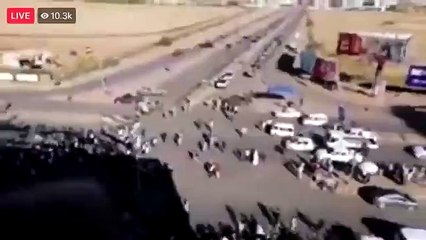 شاهد شارع مطار الخرطوم الآن