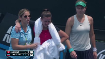 Bushfire smoke causes player to collapse in Australian Open qualifying