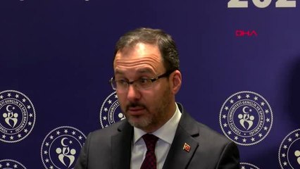 Spor bakan kasapoğlu'nun konuşması