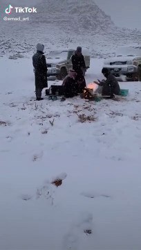 Snow Fall In Saudi Arabia Part 2