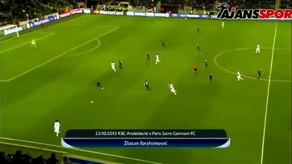 Zlatan Ibrahimovic (PSG - Anderlecht)