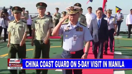 China coast guard on 5-day visit in Manila