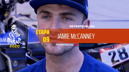 Dakar 2020 - Etapa 9 - Retrato del día - Jamie McCanney