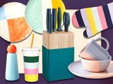 Beautiful Color-Blocked Tools to Upgrade Your Kitchen Space