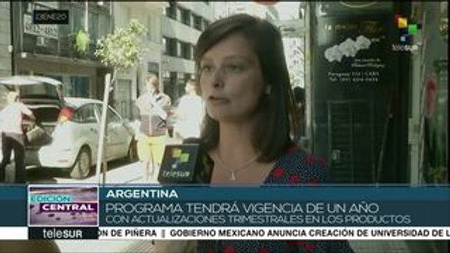 Gobierno argentino relanza programa de Precios Cuidados