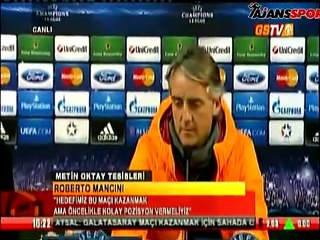 Mancini basın toplantısı - Bölüm 2