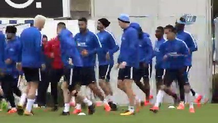 Trabzonspor, Osmanlıspor maçı hazırlıklarını sürdürdü