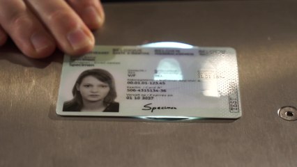 Voici la nouvelle carte d’identité belge, avec les empreintes digitales de vos deux index
