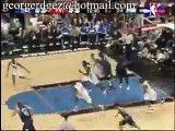 Andre Iguodala with this powerful slam in the face Dirk Nowi