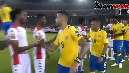 Gabon Aubameyang ile uçuyor! Gabon 2-0 Burkina Faso