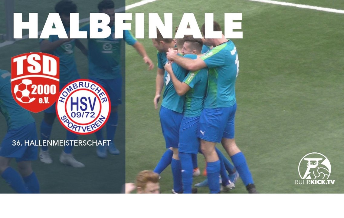 Spannung bis zum Ende | Türkspor Dortmund 2000 - Hombrucher SV (Halbfinale, Dortmunder Hallenmeisterschaften)