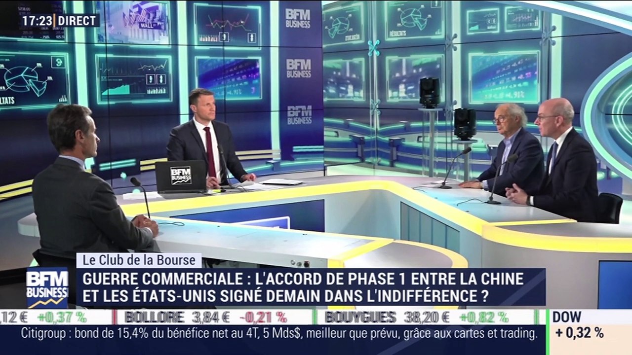 Le Club de la Bourse: Qu'attendre de la séquence de publication des résultats annuels 2019 qui vient de débuter aux États-Unis ? - 14/01
