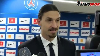 Ibrahimovic, gazeteciyi soru sorduğuna pişman etti!