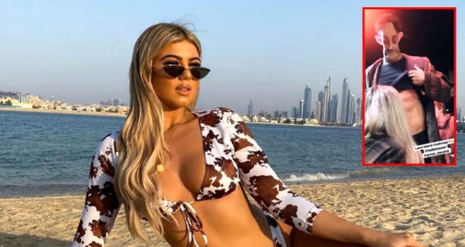 Aşk Adası ile ünlenen Belle Hassan, erkek arkadaşına yaptığı hareketle olay oldu