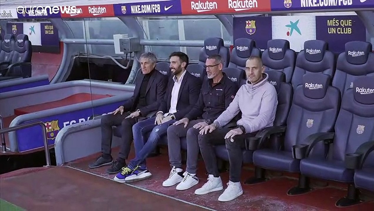 Aus dem Vorruhestand ins Camp Nou: FC Barcelona präsentiert Trainer Sequién (61)