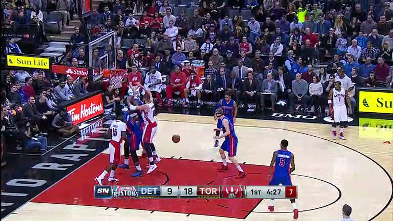 Detroit Pistons 110-114 Toronto Raptors