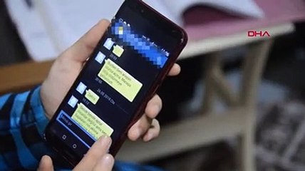 Taciz  mesajlarını gösterdi, babasına verilen cezaya isyan etti