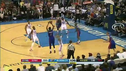 Detroit Pistons 111 - 112 Oklahoma City Thunder