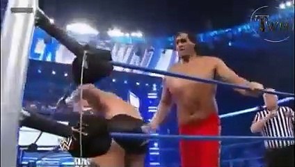 The great Khali best wrestling movements