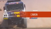 Dakar 2020 - Étape 9 (Wadi Al-Dawasir / Haradh) - Résumé Camion