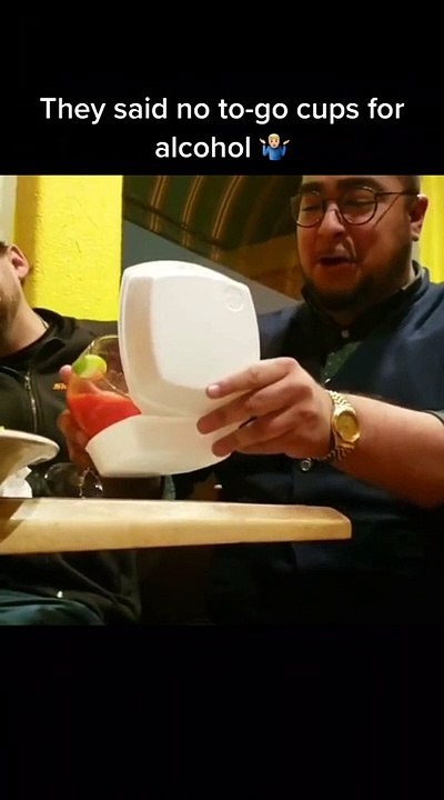 Doggy bag artisanal pour un cocktail au bar LOL