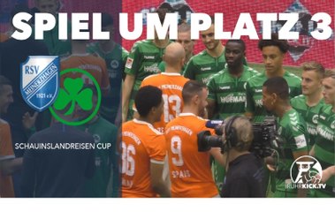 Sahin-Club Vierter in Gummersbach | RSV Meinerzhagen – SpVgg Greuther Fürth (Neunmeterschießen um Platz 3, Schauinslandreisen Cup)