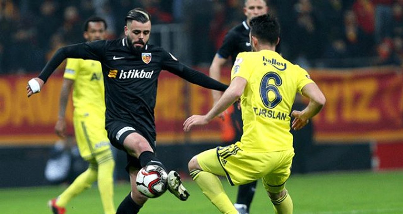 Fenerbahçe ile Kayserispor yenişemedi