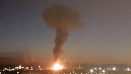 Explosión en planta petroquímica de La Canonja (Tarragona)
