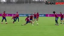 Bayern antrenmanında tiki taka!