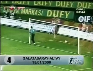 Hagi! Efsanenin en güzel 10 golü! 4.GOL!