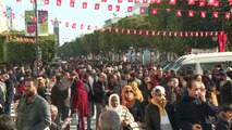التونسيون يحيون الذكرى التاسعة لثورتهم