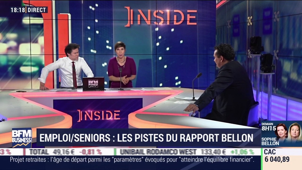 Emploi des seniors: les pistes du rapport Bellon - 14/01