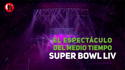 El show de medio tiempo en el Super bowl
