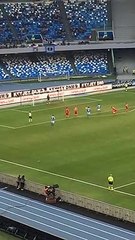 Rigore 1 Napoli-Perugia Coppa Italia