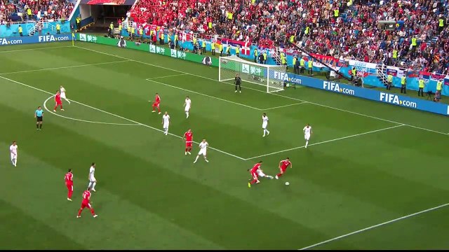 Copa Mundial de la FIFA Serbia 1 - 2 Suiza 22 Junio 2018