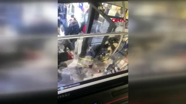 Otobüste rahatsızlanan kadın, şoför tarafından hastaneye ulaştırıldı