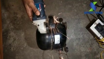 How to open Compressor & check