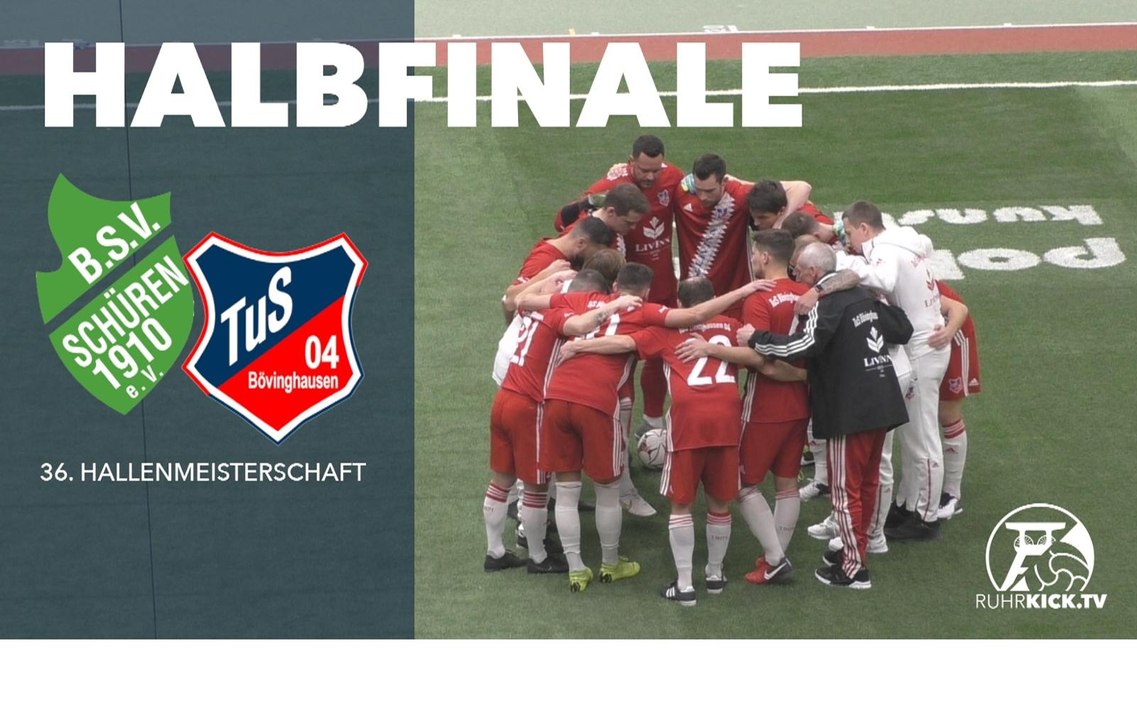 Bis ins Neunmeterschießen | BSV Schüren - TuS Bövinghausen (Halbfinale, Dortmunder Hallenmeisterschaften)