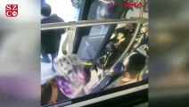 Otobüste rahatsızlanan kadın, şoför tarafından hastaneye ulaştırıldı