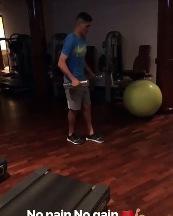 Fenerbahçeli Nabil Dirar, milli takım kampında...